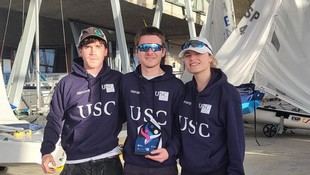 La USC logra el segundo lugar en el Campeonato Gallego Universitario de Vela