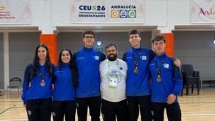 USC logra tres medallas de bronce en el Campeonato Universitario de Taekwondo