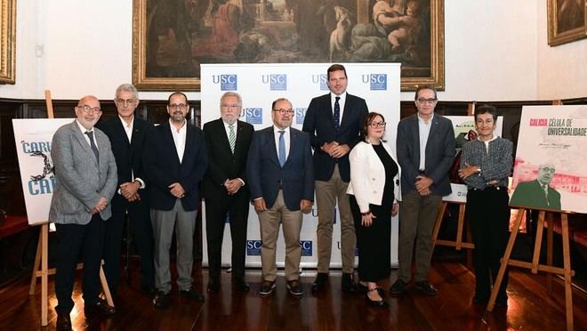 La USC lanza cátedras para honrar a figuras clave de la cultura gallega