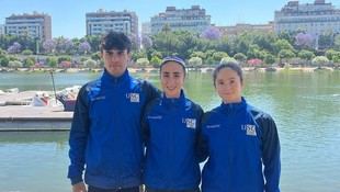 USC destaca en los Campeonatos Españoles Universitarios de remo en Sevilla