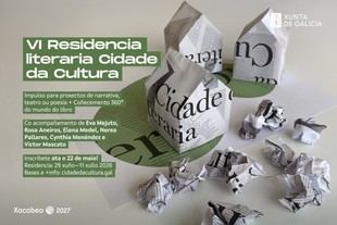 La Xunta lanza la VI Residencia Literaria para escritores emergentes en Galicia