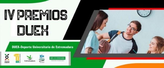 Convocatoria abierta para los IV Premios DUEX de Deporte Universitario en Extremadura