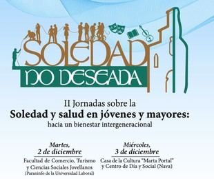 Inscripción abierta para las II Jornadas sobre Soledad y Salud en Gijón y Nava