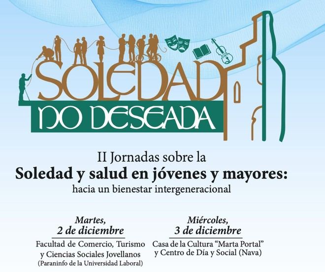 Inscripción abierta para las II Jornadas sobre Soledad y Salud en Gijón y Nava