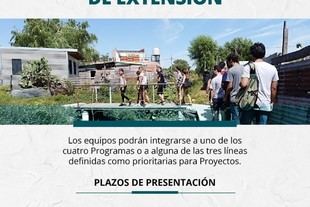 UNLP lanza convocatoria 2027 para proyectos de extensión universitaria