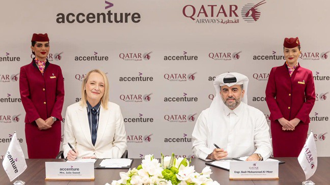 Accenture y Qatar Airways impulsan la inteligencia artificial en la aviación