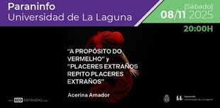 Acerina Amador presentará danza contemporánea en la ULL el 8 de noviembre