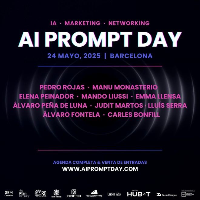 AI Prompt Day Barcelona se prepara para un gran éxito en su primera edición