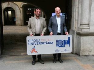 Balance de dos años de colaboración entre el Ayuntamiento y la UdG para fortalecer Girona como ciudad universitaria
