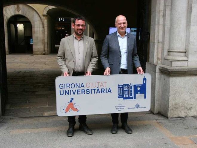 Balance de dos años de colaboración entre el Ayuntamiento y la UdG para fortalecer Girona como ciudad universitaria