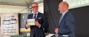 Alfonso Marzal galardonado con el VIII Premio del Centro de Interpretación del Paludismo