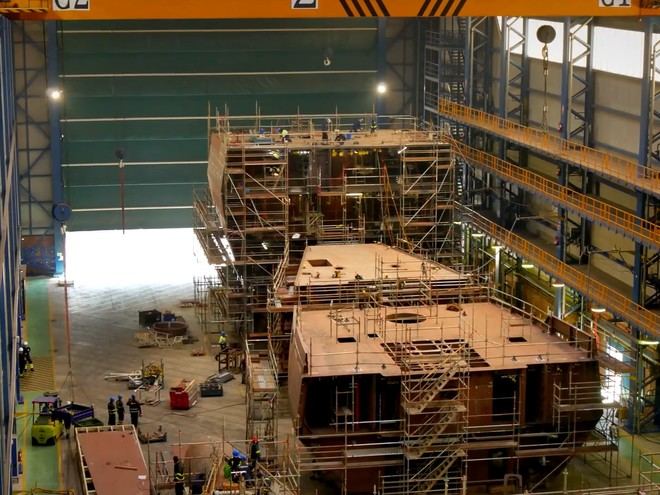Navantia y Alhona finalizan proyecto de optimización en el astillero de San Fernando