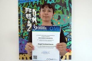 Estudiante de la BUAP representa a México en Olimpiada Femenil de Informática