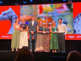 Alumnas de la Universidad CEU Cardenal Herrera brillan en los Premios La Lluna con una plata y un bronce