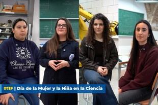 Alumnas de la UPCT motivan a niñas a estudiar tecnología: "Podemos lograrlo"