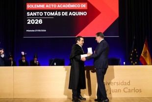 Amancio López Seijas galardonado con la Medalla de Honor de la URJC