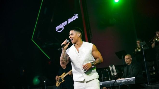 Amazon Music rinde homenaje a la música latina en una espectacular noche en Las Vegas