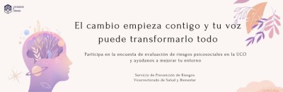 Prórroga para completar encuestas de riesgos psicosociales en la UCO