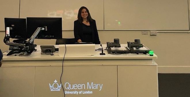 Anabel Gramatges recibe el Young VR-Haptic Educator Award 2024 en Londres