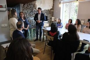 Arias resalta las ayudas de la Xunta para emprendedores en Lucus Emprende