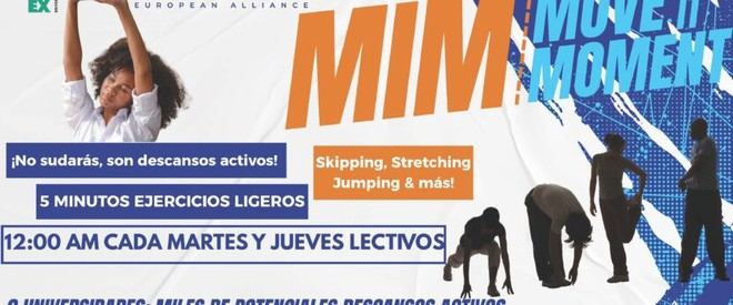 Inicia la iniciativa de descansos activos MIM en la Universidad de Extremadura