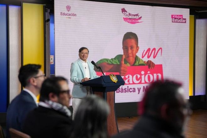 Educación en Colombia: 2,2 millones de niños en inicial y 97% gratuidad superior