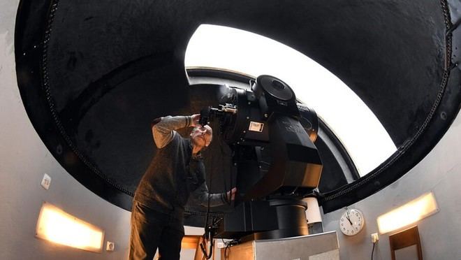 Visitas didácticas cierran las jornadas #BenVidaUSC en el Observatorio Astronómico Ramón María Aller
