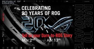 ASUS ROG celebra su 20 aniversario con una campaña global para fans