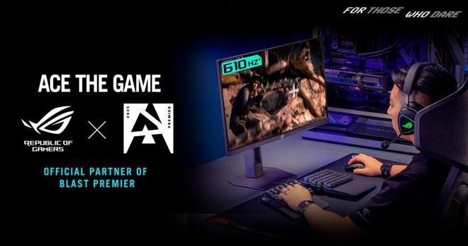 ASUS ROG se convierte en socio oficial de monitores y periféricos para la temporada final de BLAST Premier 2025