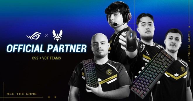 ASUS ROG se asocia con Team Vitality en el mundo de los esports