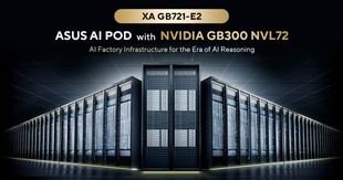 ASUS presenta su solución de rack NVIDIA GB300 NVL72 para centros de datos avanzados
