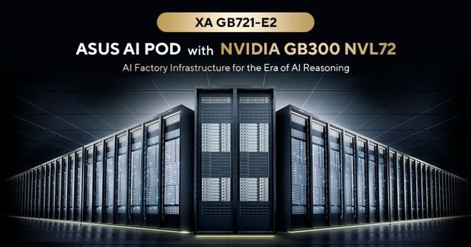 ASUS presenta su solución de rack NVIDIA GB300 NVL72 para centros de datos avanzados