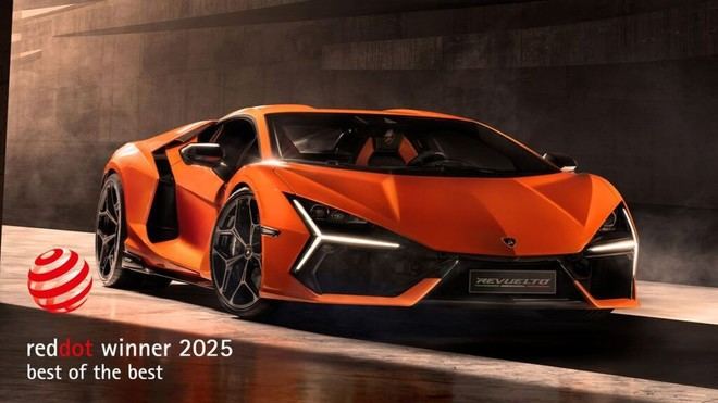 Lamborghini se destaca en los Red Dot Awards 2025 con su gama híbrida