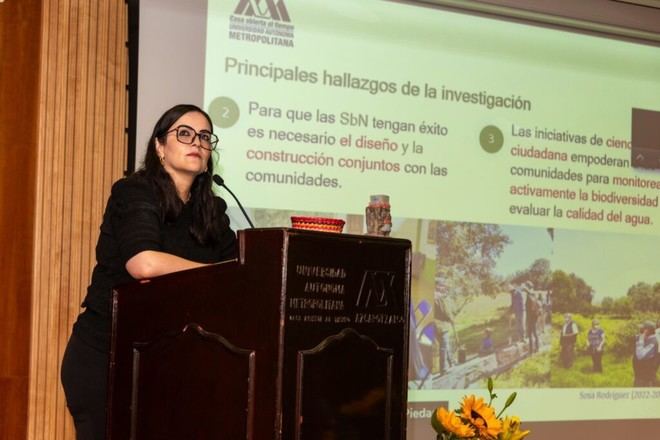 UAM impulsa restauración de la Laguna La Piedad con humedales flotantes
