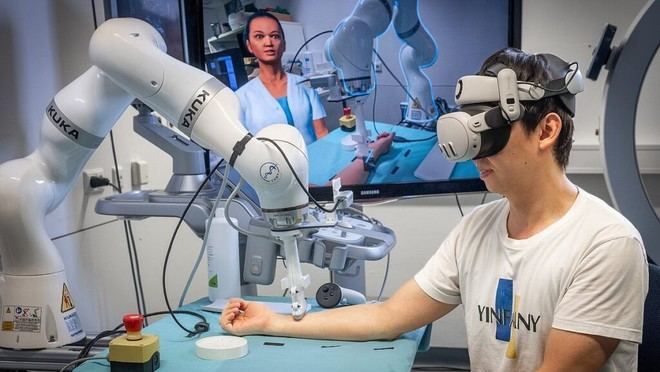 Un avatar aumenta la confianza en sistemas de ultrasonido robóticos autónomos
