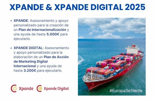 Nuevas ayudas Xpande y Xpande Digital para pymes en 2025