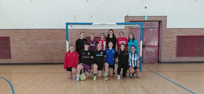 Comienza la temporada del equipo femenino de fútbol sala en Eskoriatza