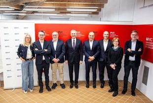 BBVA y UVic refuerzan su colaboración para promover el conocimiento y los valores sociales
