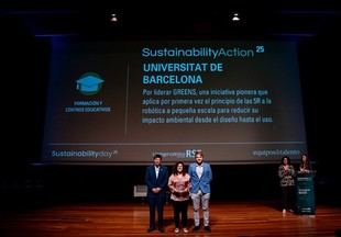 Premian el proyecto GREENS por su enfoque en la sostenibilidad en robótica a pequeña escala