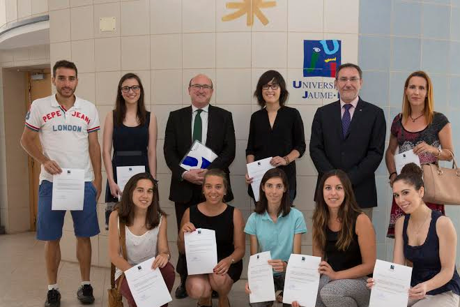 La Universitat Jaume I y la Fundación Balaguer-Gonel Hermanos entregan 10 becas al estudiantado de posgrado