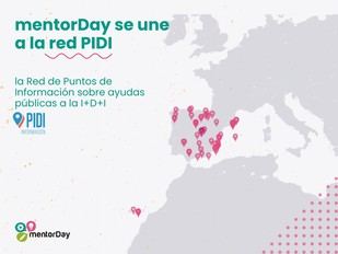 mentorDay se une a la Red PIDI para impulsar la financiación de proyectos de I+D+I
