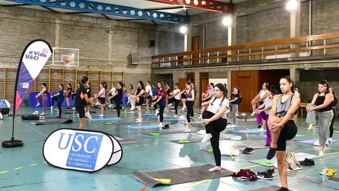Comienzan las jornadas #BenvidaUSC para presentar la oferta cultural y deportiva de la universidad