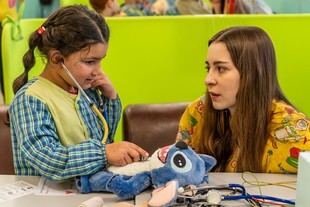 Hospital de jugar para perder el miedo a la bata blanca