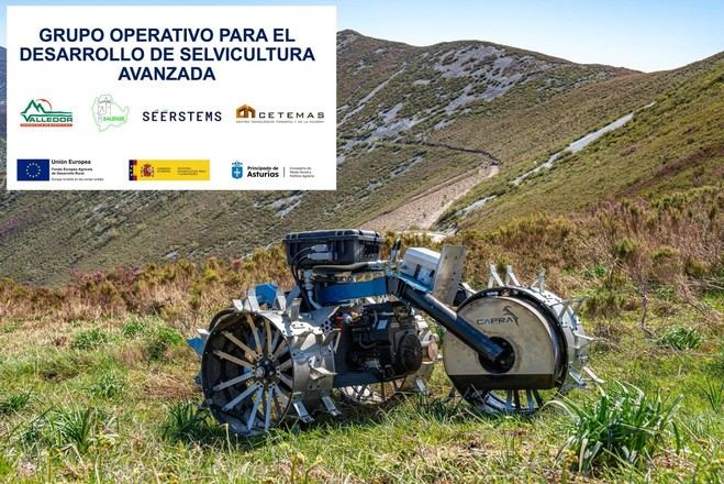 Desarrollan un robot autónomo para desbroce en áreas rurales de difícil acceso