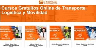 Amplia oferta de cursos gratuitos online en Transporte y Docencia para septiembre