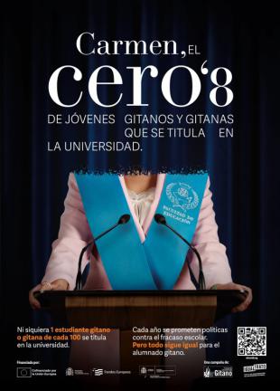 Sra. Rushmore y la Fundación Secretariado Gitano lanzan una iniciativa para concienciar sobre las barreras educativas