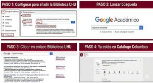 Interoperabilidad entre el catálogo Columbus y Google Académico en la Universidad de Huelva