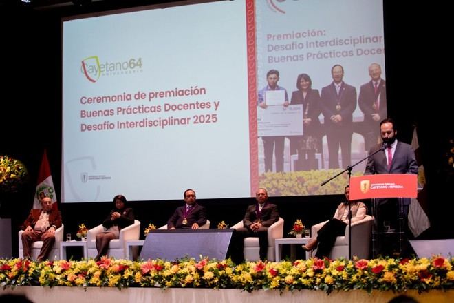 Cayetano Heredia premia la innovación y buenas prácticas docentes 2025