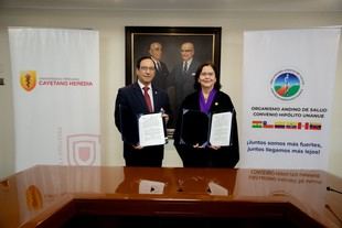 Cayetano Heredia y ORAS-CONHU firman convenio para cooperación en salud