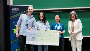 Estudiantes de TUM destacan en EuroTeQaThon con soluciones innovadoras para problemas globales